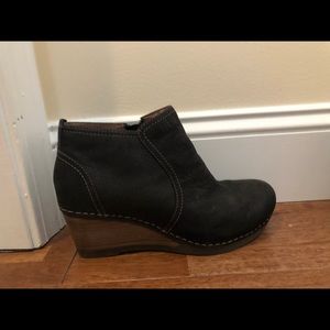 Dansko wedge bootie